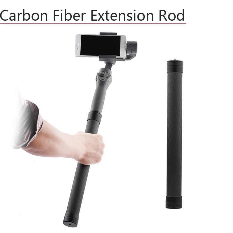 Universal Carbon Fiber Extension Rod Pole for DJI OSMO Zhiyun Ronin S Feiyu Vimble 2 Smooth 4 Osmo Mobile 2 Extend Bar
Universal Carbon Fiber Extension Rod Pole for DJI OSMO Zhiyun Ronin S Feiyu Vimble 2 Smooth 4 Osmo Mobile 2 Extend Bar