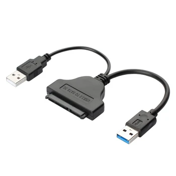 Usb 3.0 To Sata Adapter Cable - Usb Sata Adapter Cable Converter 7Pin + 15Pin - for 2.5 Inch Sata Hhd Ssd Laptop and Dvd Drive
Usb 3.0 To Sata Adapter Cable - Usb Sata Adapter Cable Converter 7Pin + 15Pin - for 2.5 Inch Sata Hhd Ssd Laptop and Dvd Drive