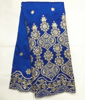 Blesing Royal blue George Fabric african george fabric with sequins for wedding nigerian Laces Fabric 2018
Blesing Royal blue George Fabric african george fabric with sequins for wedding nigerian Laces Fabric 2018