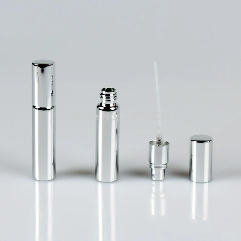 10ML Silver Gold Glass Spray Bottle 10CC Perfume Cosmetic Essential Oil Sample Packing Atomizer Glass Parfum Vial, 50pcs/Lot
10ML Silver Gold Glass Spray Bottle 10CC Perfume Cosmetic Essential Oil Sample Packing Atomizer Glass Parfum Vial, 50pcs/Lot
