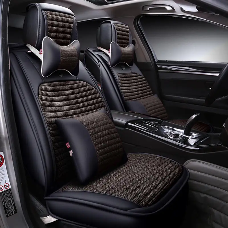 New 6D Car Seat Cover,Universal Seat Cushion,Senior Leather,Car pad,Sport Car Styling,Car-Styling For Sedan SUV
New 6D Car Seat Cover,Universal Seat Cushion,Senior Leather,Car pad,Sport Car Styling,Car-Styling For Sedan SUV