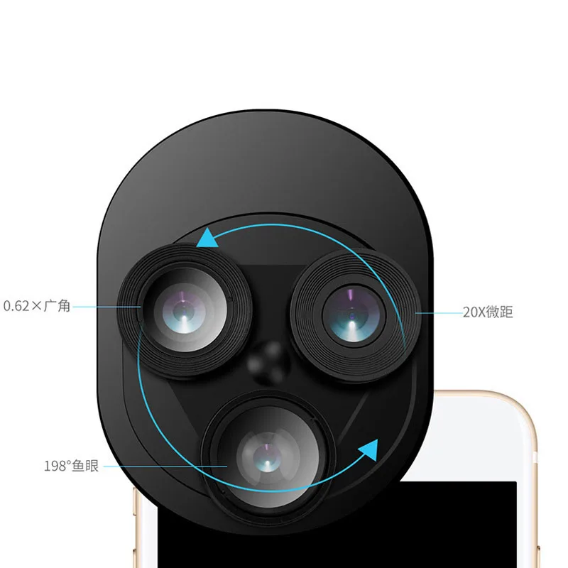 Mobile phone external lens Wide angle macro fisheye mobile phone lens Three-in-one universal special effect camera lens
Mobile phone external lens Wide angle macro fisheye mobile phone lens Three-in-one universal special effect camera lens
