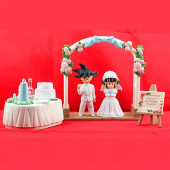 8cm Dragon Ball Son Goku Chichi Wedding Ceremony Action Figure PVC Anime Figures Collectible Boxed Model Birthday Gifts WX375
8cm Dragon Ball Son Goku Chichi Wedding Ceremony Action Figure PVC Anime Figures Collectible Boxed Model Birthday Gifts WX375