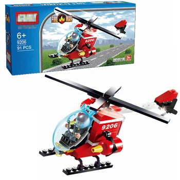 91pcs fire helicopter assembling DIY helicopter building blocks brick children education Brinquedos children's toys
91pcs fire helicopter assembling DIY helicopter building blocks brick children education Brinquedos children's toys