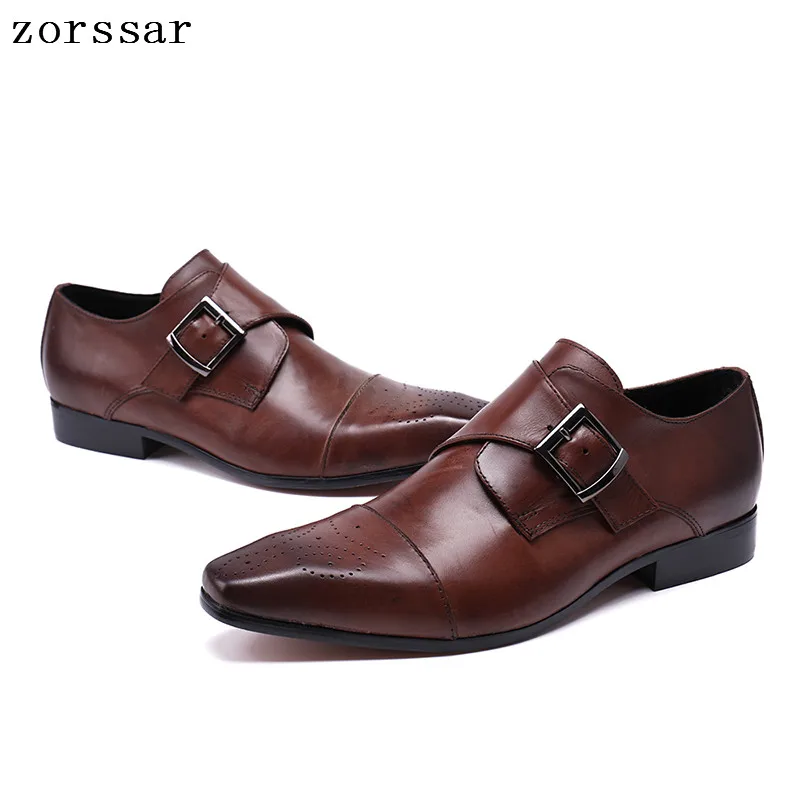 {Zorssar} Men Formal Shoes pointed Toe Genuine leather Oxford Shoes For Men Dress Shoes Business office leather shoes Size 46
{Zorssar} Men Formal Shoes pointed Toe Genuine leather Oxford Shoes For Men Dress Shoes Business office leather shoes Size 46