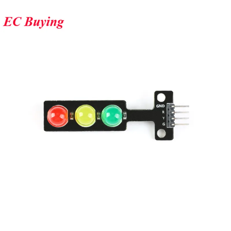 DC 5V Mini Traffic Light LED Display Module 5mm Red Yellow Green For Arduino RGB -Traffic Light For Traffic Light System Model (5)