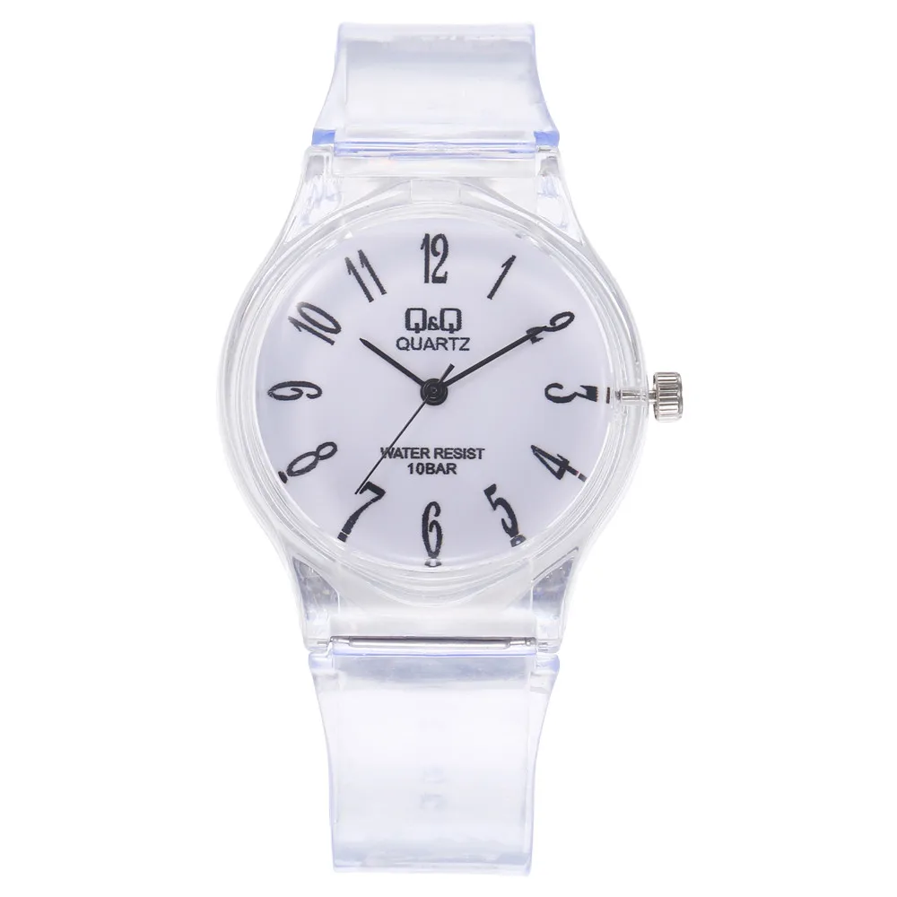 Fashion Creative Student's Watches Quartz Wrist Digital Dial Women's Watches Transparent Plastic Band Reloj hombre Round
Fashion Creative Student's Watches Quartz Wrist Digital Dial Women's Watches Transparent Plastic Band Reloj hombre Round