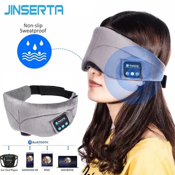 JINSERTA Bluetooth Headphone Sleeping Eye Mask Stereo Music Player 4.2 Bluetooth Sleep Eye Shades Headset Handsfree Washable
JINSERTA Bluetooth Headphone Sleeping Eye Mask Stereo Music Player 4.2 Bluetooth Sleep Eye Shades Headset Handsfree Washable