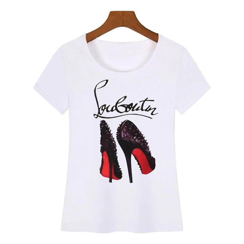 2019 Fashion Women Tshirt High Heels Letter Print Ladies T Shirt Casual Short Sleeve Tee Tops Summer Female T-shirts Harajuku
2019 Fashion Women Tshirt High Heels Letter Print Ladies T Shirt Casual Short Sleeve Tee Tops Summer Female T-shirts Harajuku
