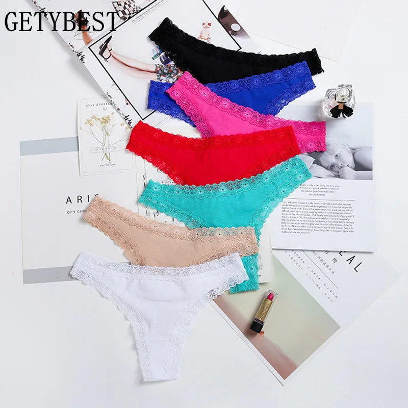 2019 Hot Lace Women Sexy Seamless Underwear Women's T Panties G String Women's Briefs Cotton Panty Calcinha Lingerie Tanga Thong
2019 Hot Lace Women Sexy Seamless Underwear Women's T Panties G String Women's Briefs Cotton Panty Calcinha Lingerie Tanga Thong