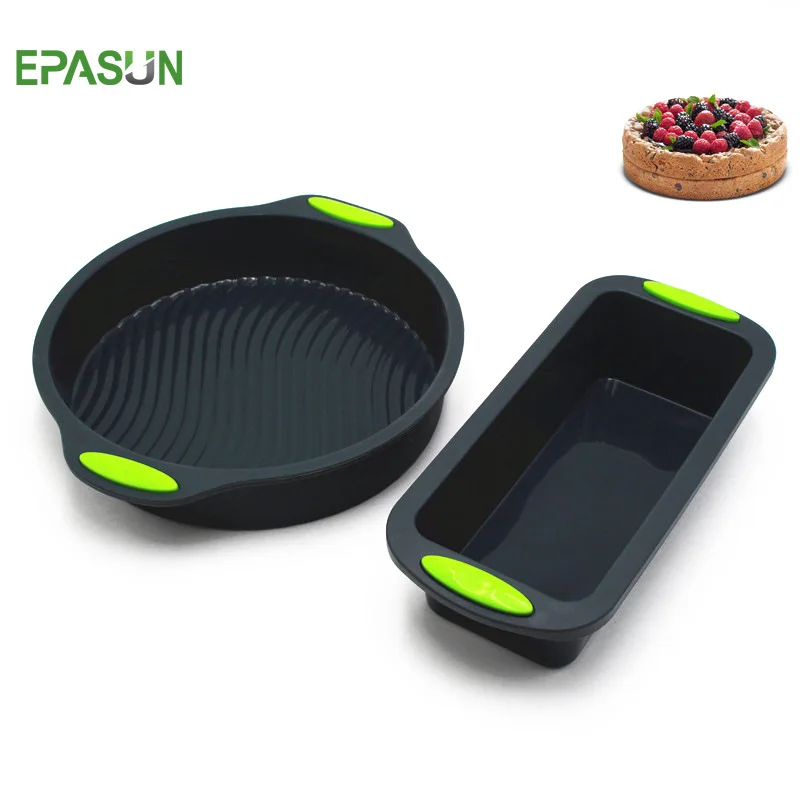 EPASUN 2pcs/Set Silicone Bread Baking Mold Cake Toast Form Baking Cake Pans Dishes for Cake Bakeware Tray Decorating Cake Tool
EPASUN 2pcs/Set Silicone Bread Baking Mold Cake Toast Form Baking Cake Pans Dishes for Cake Bakeware Tray Decorating Cake Tool