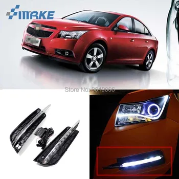 smRKE For Chevrolet Cruze 2009-2014 LED DRL Daytime Running Lights White Driving Light Waterproof Car Styling Light Source
smRKE For Chevrolet Cruze 2009-2014 LED DRL Daytime Running Lights White Driving Light Waterproof Car Styling Light Source