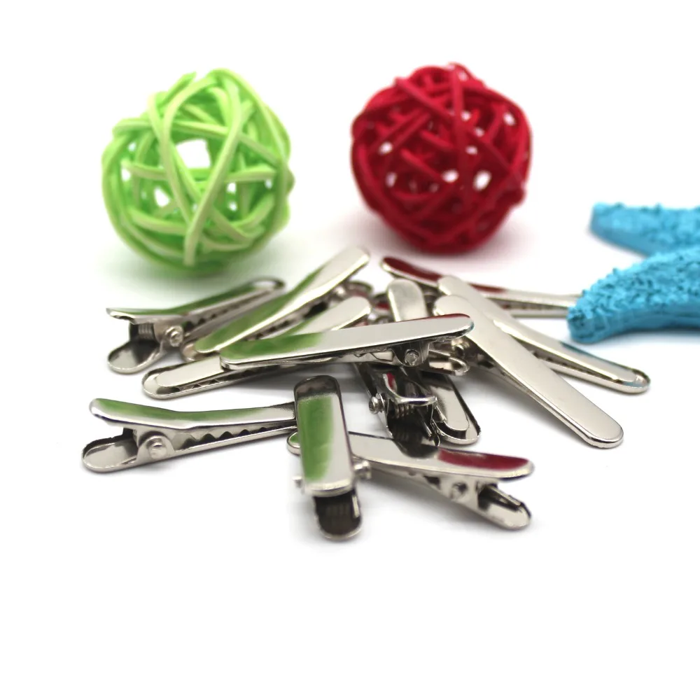 10 PCS/Lot Hair Clips 35 MM Flat Metal Single Prong Alligator Barrette For Women Bows DIY Accessories Hairpins
10 PCS/Lot Hair Clips 35 MM Flat Metal Single Prong Alligator Barrette For Women Bows DIY Accessories Hairpins