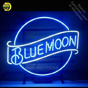 Blue Moon Neon Light Sign Real Glass Tube Handcraft Neon Bulbs Recreation Room Garage Wall Neon Sign Neon Decoration VD 17x14
Blue Moon Neon Light Sign Real Glass Tube Handcraft Neon Bulbs Recreation Room Garage Wall Neon Sign Neon Decoration VD 17x14