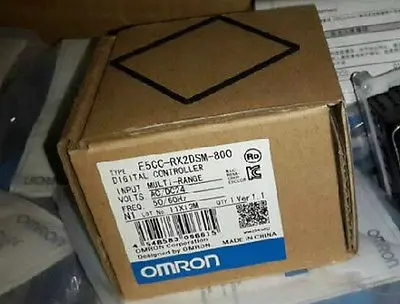 DHL/EMS 2 Sets Brand New for OMRON Temperature Controller E5CC-RX2DSM-800 24VAC/DC