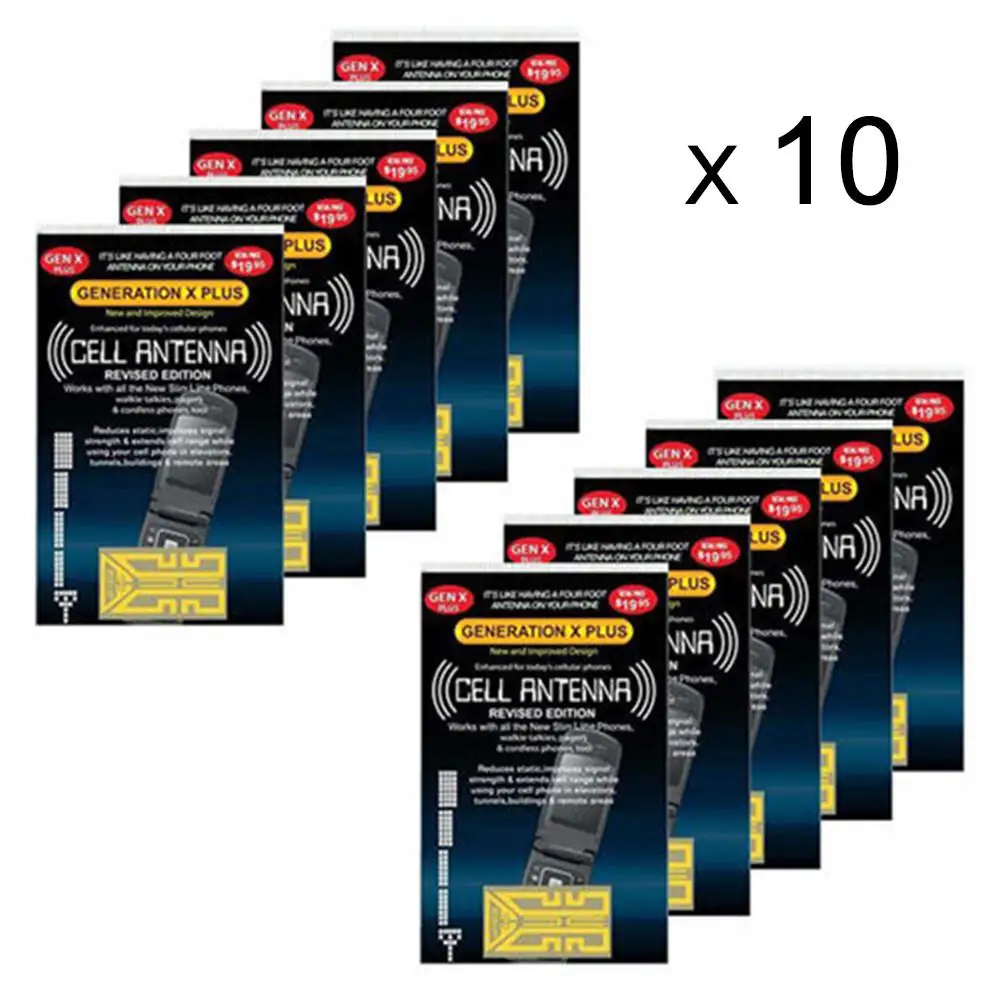 Signal Antenna Stickers 10 PCS Cellphone Phone Signal Enhancement Gen X Antenna Booster Improve High-end Signal Antenna Booster
Signal Antenna Stickers 10 PCS Cellphone Phone Signal Enhancement Gen X Antenna Booster Improve High-end Signal Antenna Booster