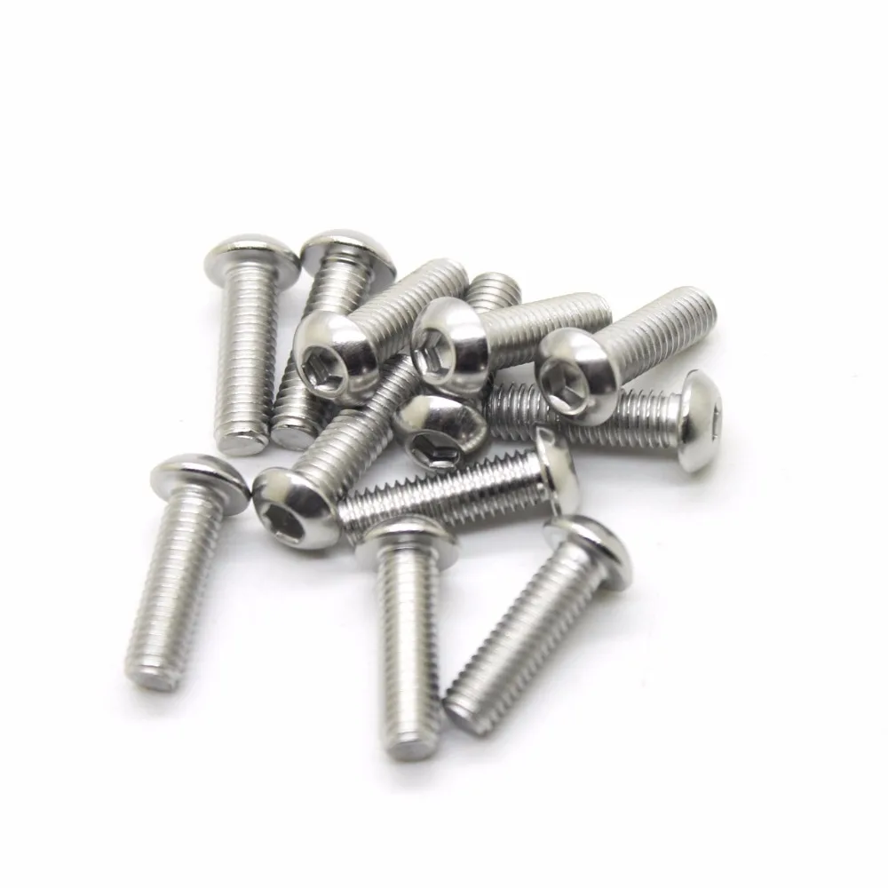 4pcs 304 stainless steel plate hex head cap screws mushroom head hexagonal bolts M6*60mm CPC246
4pcs 304 stainless steel plate hex head cap screws mushroom head hexagonal bolts M6*60mm CPC246