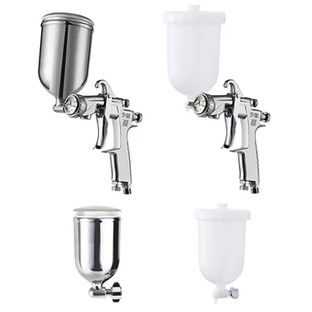 Air Spray gun Cup Hand Manual Spray GunSpray 400CC Gun On Pot 1/4-19 Inch Thread connector Thread Paint Cup Plastic Pot
Air Spray gun Cup Hand Manual Spray GunSpray 400CC Gun On Pot 1/4-19 Inch Thread connector Thread Paint Cup Plastic Pot