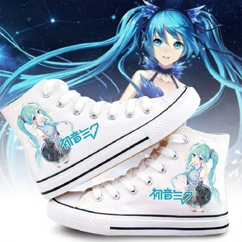 High-Q Unisex Anime Cos Hatsune Miku Casual Student Canvas Shoes plimsolls rope soled shoes
High-Q Unisex Anime Cos Hatsune Miku Casual Student Canvas Shoes plimsolls rope soled shoes