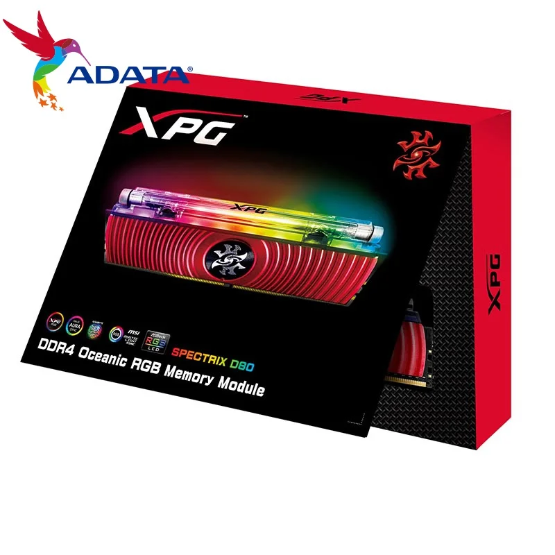 Жидкостного охлаждения AData XPG Оперативная память D80 PC4 3600 Гц 1,35 V DDR4 океанических RGB модуль памяти Spectrix D80 Desktop для игры фантазии RBG свет
Жидкостного охлаждения AData XPG Оперативная память D80 PC4 3600 Гц 1,35 V DDR4 океанических RGB модуль памяти Spectrix D80 Desktop для игры фантазии RBG свет