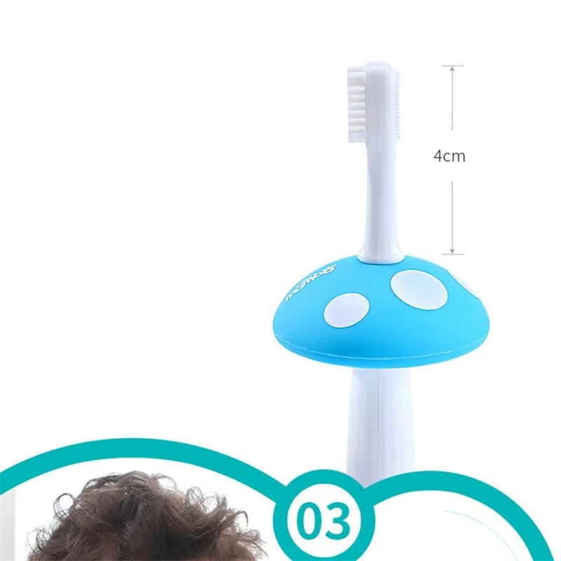 Newborn Silicone Brush Teeth Silicone Kid Teether Training Tooth Brushes Dental Care Soft Infant Training Toothbrushes Mushroom
Newborn Silicone Brush Teeth Silicone Kid Teether Training Tooth Brushes Dental Care Soft Infant Training Toothbrushes Mushroom