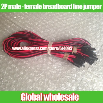 30pcs 2pin DuPont line cable 70cm male to female / 2P female - male breadboard line jumper for arduino
30pcs 2pin DuPont line cable 70cm male to female / 2P female - male breadboard line jumper for arduino