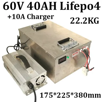 Steel case Lifepo4 battery pack 60v 40ah +10A Aluminum Charger for 60V 3000W propeller Electric Cleaning car Tricycle Tractor
Steel case Lifepo4 battery pack 60v 40ah +10A Aluminum Charger for 60V 3000W propeller Electric Cleaning car Tricycle Tractor