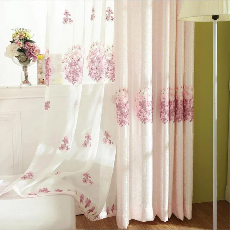 Jacquard Window Semi-Blinds Curtains For Bedroom Pink Floral Embroidered Curtain Tulle And Curtains Fabric For Girls Room W388&2
Jacquard Window Semi-Blinds Curtains For Bedroom Pink Floral Embroidered Curtain Tulle And Curtains Fabric For Girls Room W388&2