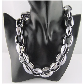 CirGen Fashion Gothic chunky Chokers Gun black plated chain statement Collar choker short necklace women jewelry item,SS813
CirGen Fashion Gothic chunky Chokers Gun black plated chain statement Collar choker short necklace women jewelry item,SS813
