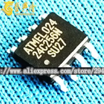 5PCS AT24C256N-SU27 SOP8 AT24C256 AT24C256N-10SU-2.7 AT24C256N 24C256
