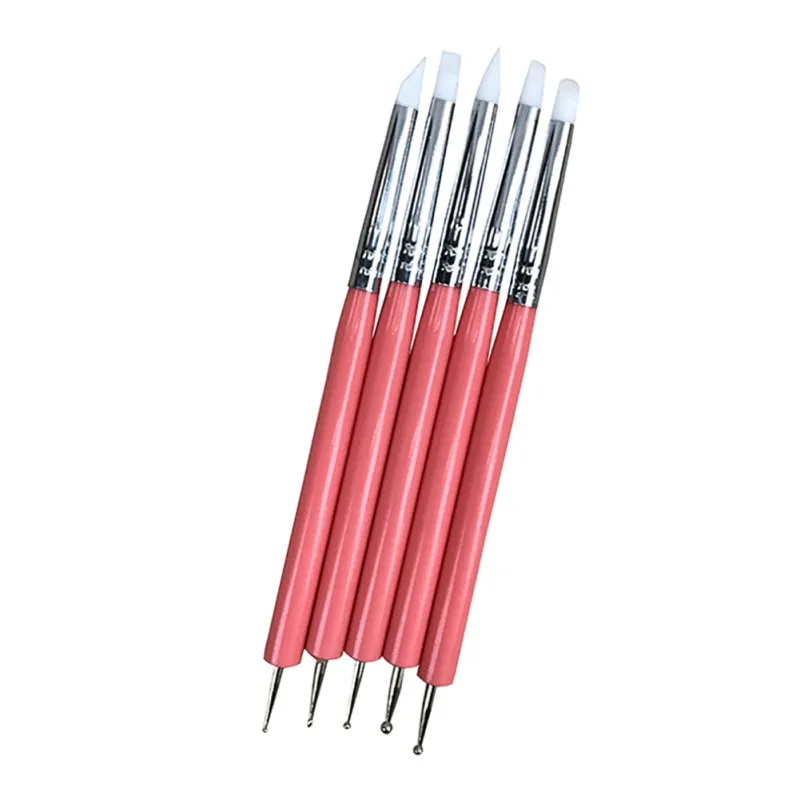 Home Rubber Needle Polymer Clay Sculpture Tool Silicone Color Shapers Dotting Tool Brush Pottery Tools 5PC Products
Home Rubber Needle Polymer Clay Sculpture Tool Silicone Color Shapers Dotting Tool Brush Pottery Tools 5PC Products