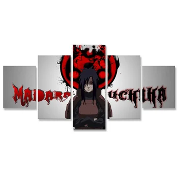 Naruto Madara Uchiha Sharingan Wall Art Painting 5 Panels Decorative Paintings Wall Pictures for Living Room
Naruto Madara Uchiha Sharingan Wall Art Painting 5 Panels Decorative Paintings Wall Pictures for Living Room