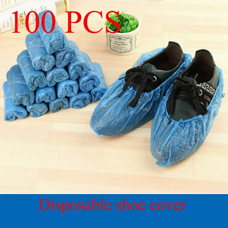 100 Pcs/Pack Medical Waterproof Boot Covers Plastic Disposable Shoe Covers Homes Overshoes
100 Pcs/Pack Medical Waterproof Boot Covers Plastic Disposable Shoe Covers Homes Overshoes