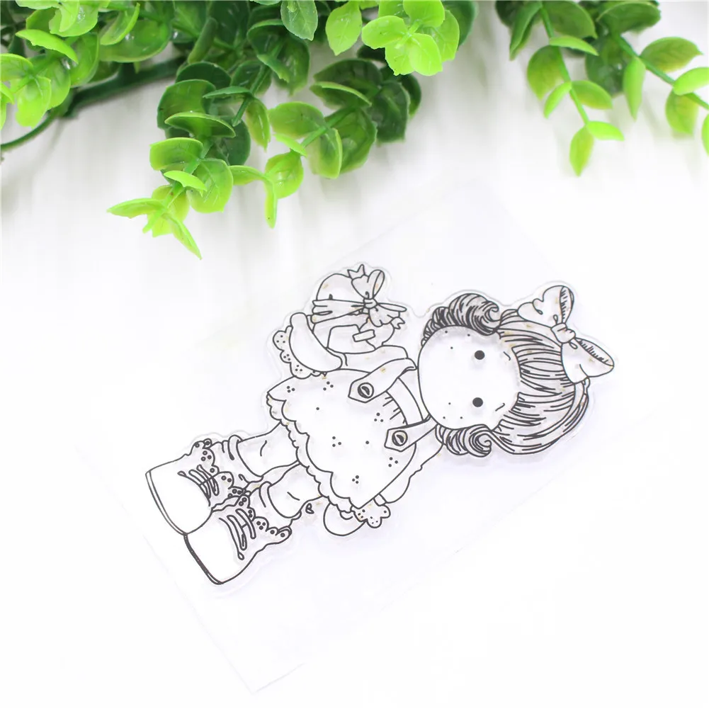 Fashion Girl Transparent Clear Silicone Stamp/Seal For DIY Scrapbooking /Photo Album Decorative Clear Stamps
Fashion Girl Transparent Clear Silicone Stamp/Seal For DIY Scrapbooking /Photo Album Decorative Clear Stamps