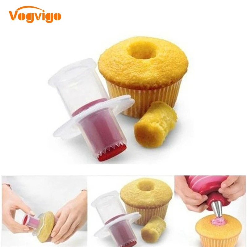 TTLIFE Cupcake Corer Muffin Cake Hole Digger DIY Cake Cored Device Muffin Cup Cake Decoration Tool Random Color
TTLIFE Cupcake Corer Muffin Cake Hole Digger DIY Cake Cored Device Muffin Cup Cake Decoration Tool Random Color