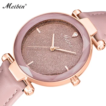 2018 Meibin Brand Luxury Ladies Watch Fashion Starry Sky Dial Women Quartz Watches Casual Leather Dress Clock Montre Femme Gifts
2018 Meibin Brand Luxury Ladies Watch Fashion Starry Sky Dial Women Quartz Watches Casual Leather Dress Clock Montre Femme Gifts