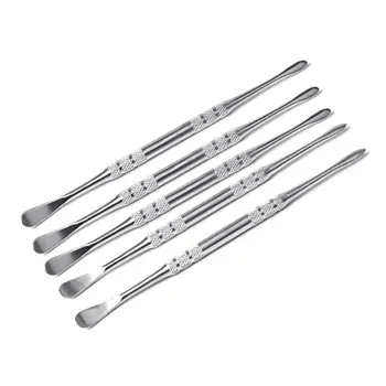 Durable Double-headed Stainless Steel Pipe Smoke Oil Spoon Electronic Cigarette Tobacco Accessories Cleaning Tools
Durable Double-headed Stainless Steel Pipe Smoke Oil Spoon Electronic Cigarette Tobacco Accessories Cleaning Tools