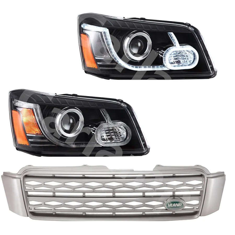 VLAND factory for Car head lamp for HIGHLANDER LED Headlight 2000 2001 2002 2003 2007 Head light with Xenon lamp and Day light
VLAND factory for Car head lamp for HIGHLANDER LED Headlight 2000 2001 2002 2003 2007 Head light with Xenon lamp and Day light