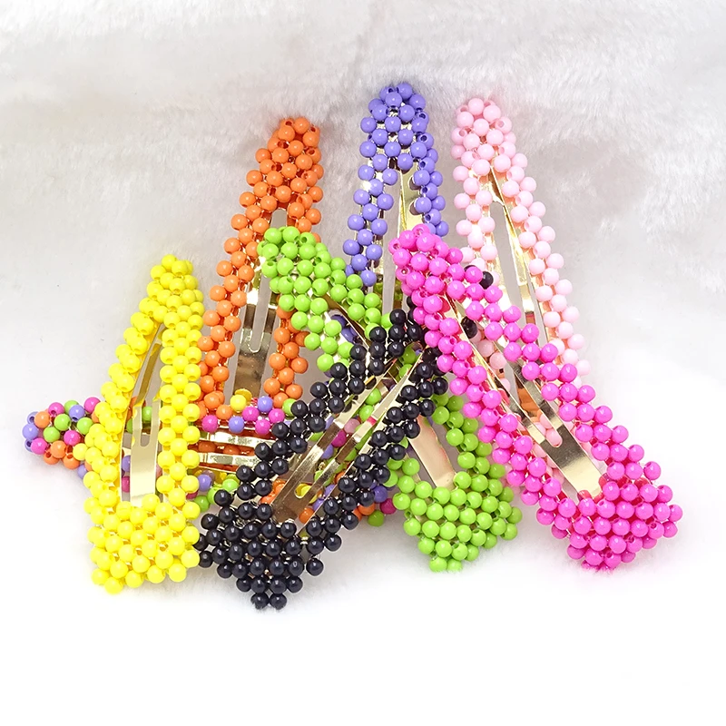 Women's Headwear Hair Clips 8 Colors Handmade Hair Clips Water Drops Hairpins Candy Color Side Clips Girl Hair Accessories
Women's Headwear Hair Clips 8 Colors Handmade Hair Clips Water Drops Hairpins Candy Color Side Clips Girl Hair Accessories