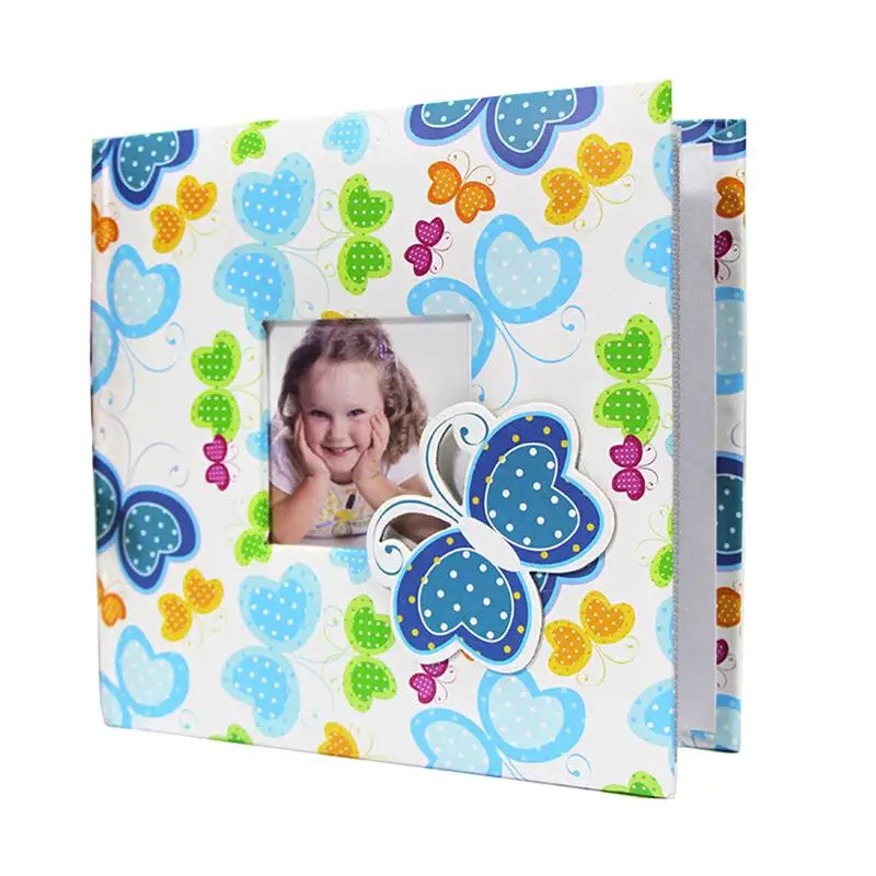 6 inch Baby Scrapbook Album Cardboard Infant Toddler Photo Memorable Book for Keepsake (Blue Butterfly)
6 inch Baby Scrapbook Album Cardboard Infant Toddler Photo Memorable Book for Keepsake (Blue Butterfly)
