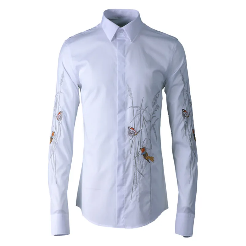 Italy quality long sleeve cotton shirts men brand embroidery white men shirt 4XL tops fashion male shirt camisa chemise
Italy quality long sleeve cotton shirts men brand embroidery white men shirt 4XL tops fashion male shirt camisa chemise