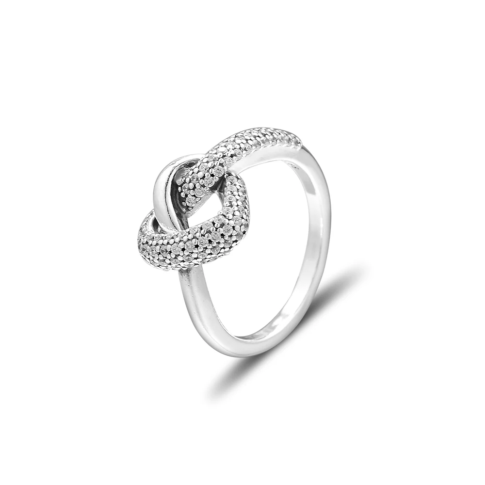 QANDOCCI Silver 925 Jewelry Knotted Heart Rings For Women Fashion Making Mother's Gift Sterling Silver Original Ring
QANDOCCI Silver 925 Jewelry Knotted Heart Rings For Women Fashion Making Mother's Gift Sterling Silver Original Ring