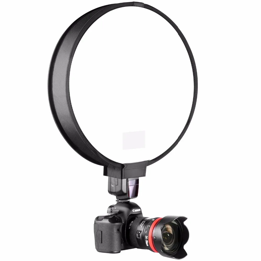 Universal 40cm Portable Round Softbox Flash Diffuser Softbox Cameras For Canon DSLR Camera Black & White Photo Studio Kits
Universal 40cm Portable Round Softbox Flash Diffuser Softbox Cameras For Canon DSLR Camera Black & White Photo Studio Kits