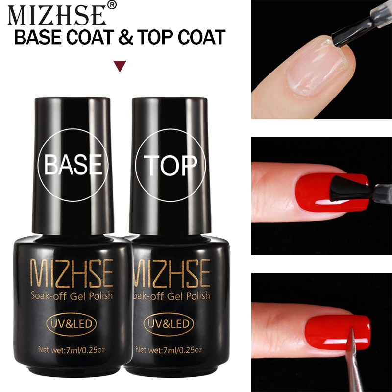 MIZHSE 7ml Base And Top For Nails Polish Top Without An Adhesive Layer Base For Gel Varnish Primer For Nails Under Gel-Lacquer
MIZHSE 7ml Base And Top For Nails Polish Top Without An Adhesive Layer Base For Gel Varnish Primer For Nails Under Gel-Lacquer