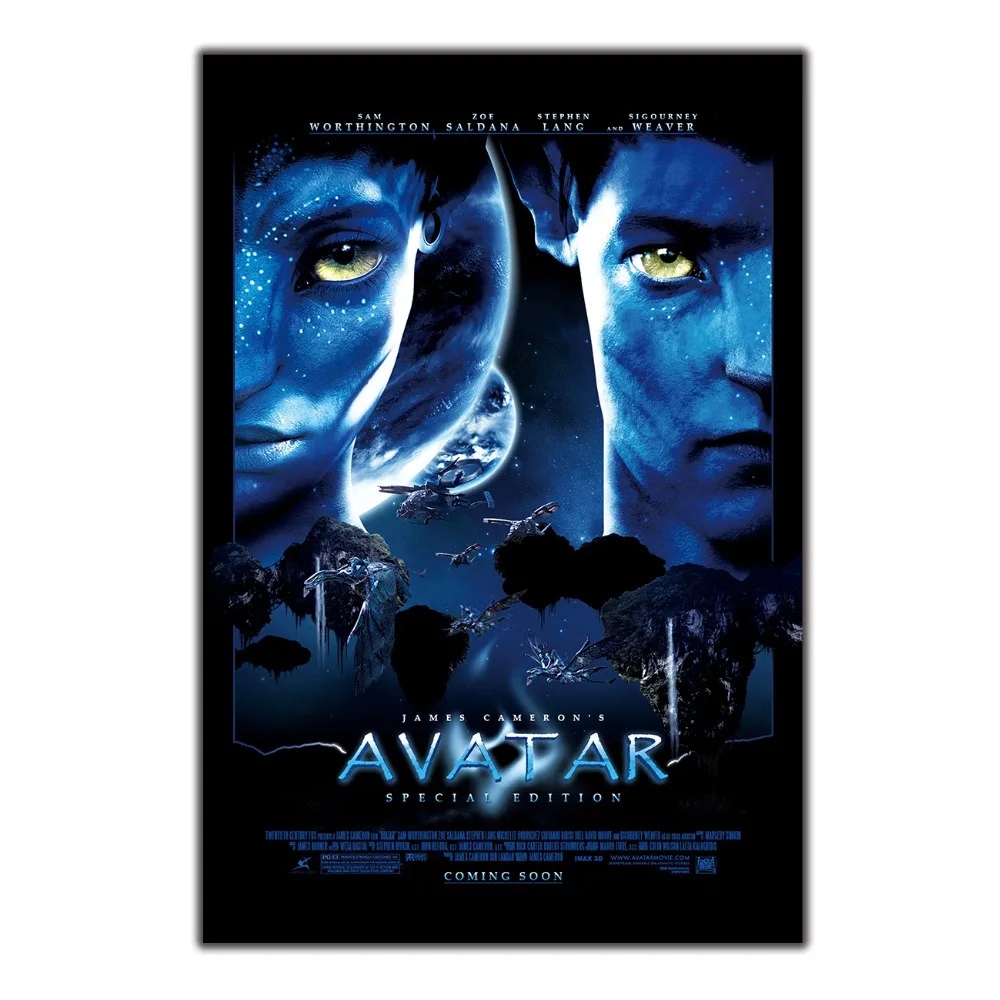 Avatar 2009 Hot Movie Poster Sam Worthington 12x18 24x36 27x40 Wall Canvas Print Modern Decoration
Avatar 2009 Hot Movie Poster Sam Worthington 12x18 24x36 27x40 Wall Canvas Print Modern Decoration