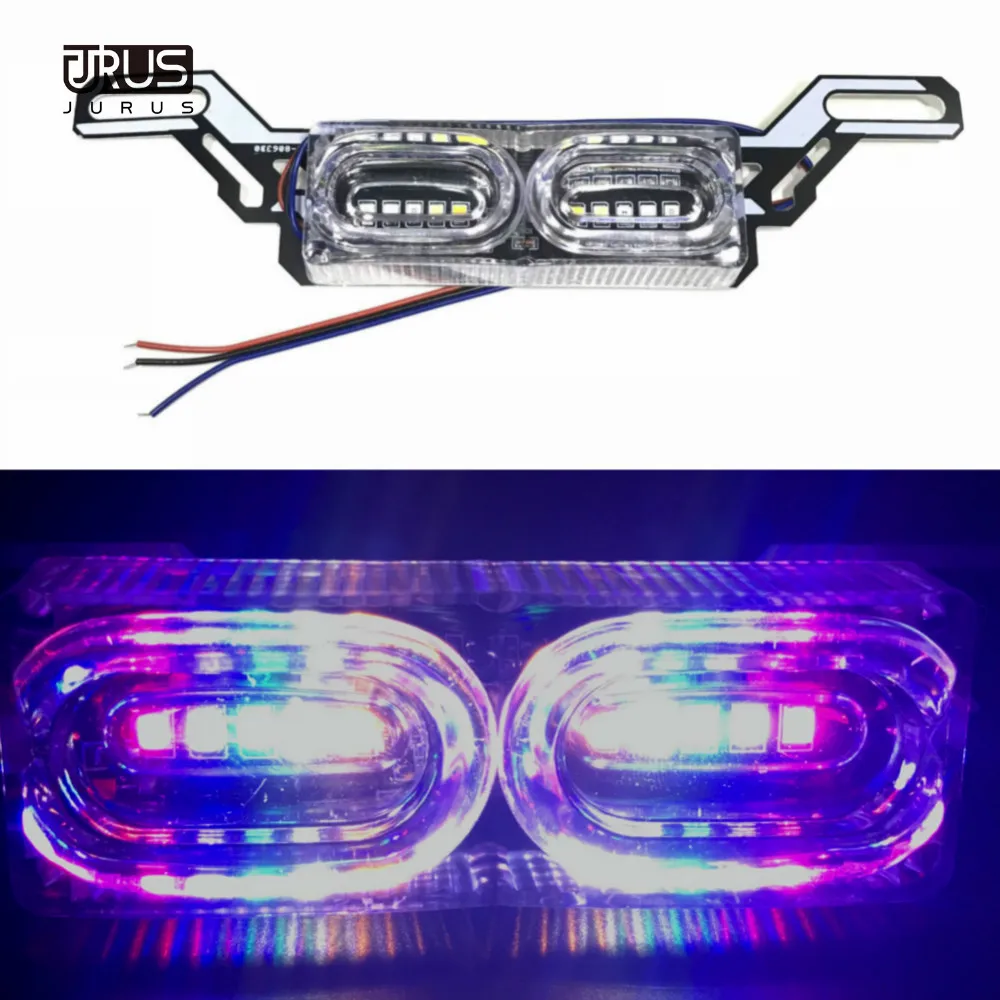 JURUS Led Motorcycle Flowing Driving Tail Light Daytime Running Stop Brake Rear Warning Light Flash Emergency Beacon Strobe Lamp
JURUS Led Motorcycle Flowing Driving Tail Light Daytime Running Stop Brake Rear Warning Light Flash Emergency Beacon Strobe Lamp