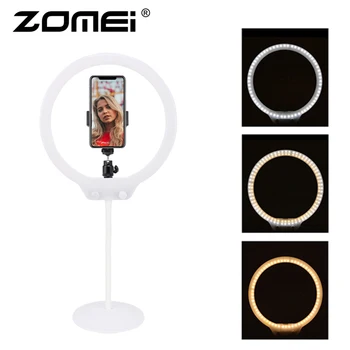 ZOMEI 128 Photography Selfie Ring Light Dimmable LED Video Studio Light for DSLR Camera for iPhone xiaomi Huawei Mobile Phone
ZOMEI 128 Photography Selfie Ring Light Dimmable LED Video Studio Light for DSLR Camera for iPhone xiaomi Huawei Mobile Phone