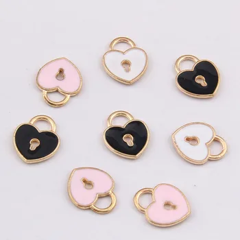2019 Popular New Alloy Dangle Charms, Enamel Lock and Key Of Love Pendant Oil Drop For Metal Earrings Hair Accessories DIY 30PCS 
2019 Popular New Alloy Dangle Charms, Enamel Lock and Key Of Love Pendant Oil Drop For Metal Earrings Hair Accessories DIY 30PCS