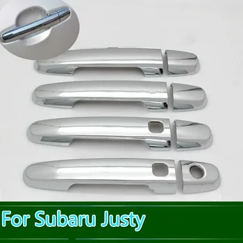 CHROME DOOR HANDLE COVERS SIDE TRIM CAPS For Subaru Justy for Toyota Passo Sirion Perodua MyVi Accessories Stickers Car Styling
CHROME DOOR HANDLE COVERS SIDE TRIM CAPS For Subaru Justy for Toyota Passo Sirion Perodua MyVi Accessories Stickers Car Styling