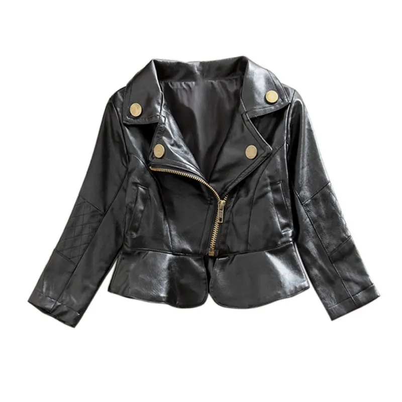 PU Leather Baby Boy Girls Toddlers Cool Black Coat Kid Winter Warm Jacket Brand New
PU Leather Baby Boy Girls Toddlers Cool Black Coat Kid Winter Warm Jacket Brand New
